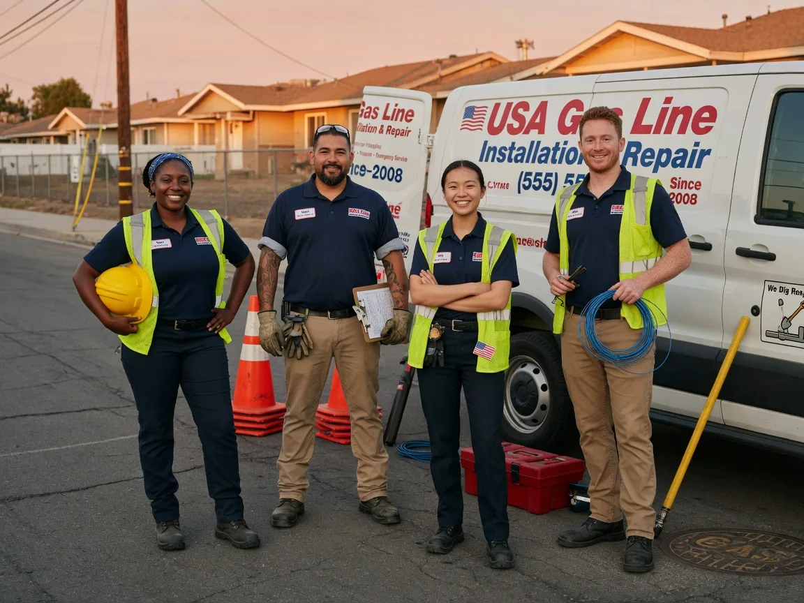 Gas Line Installation company in Garfield, KS